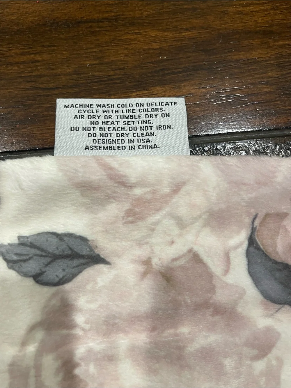 Little Couture by Minky Couture Vintage Rose Blush Sleeveless Baby Sleep Sack